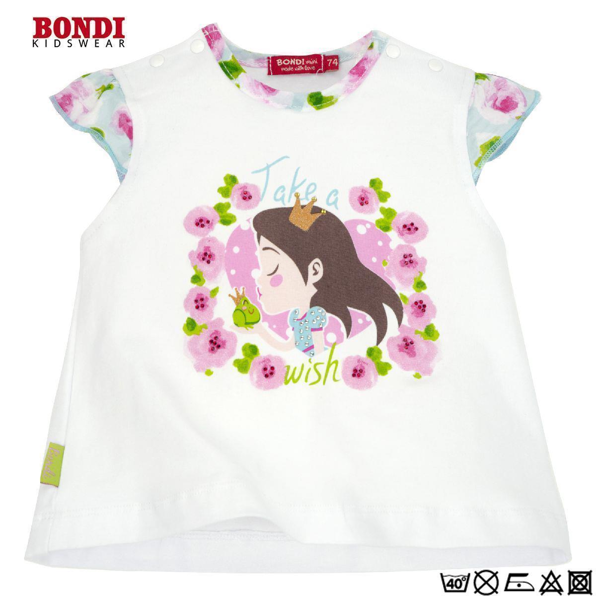 Bondi Baby T-Shirt ´Froschkönig´ Gr. 074 Bondi Baby T-Shirt ´Froschkönig´ Gr. 074