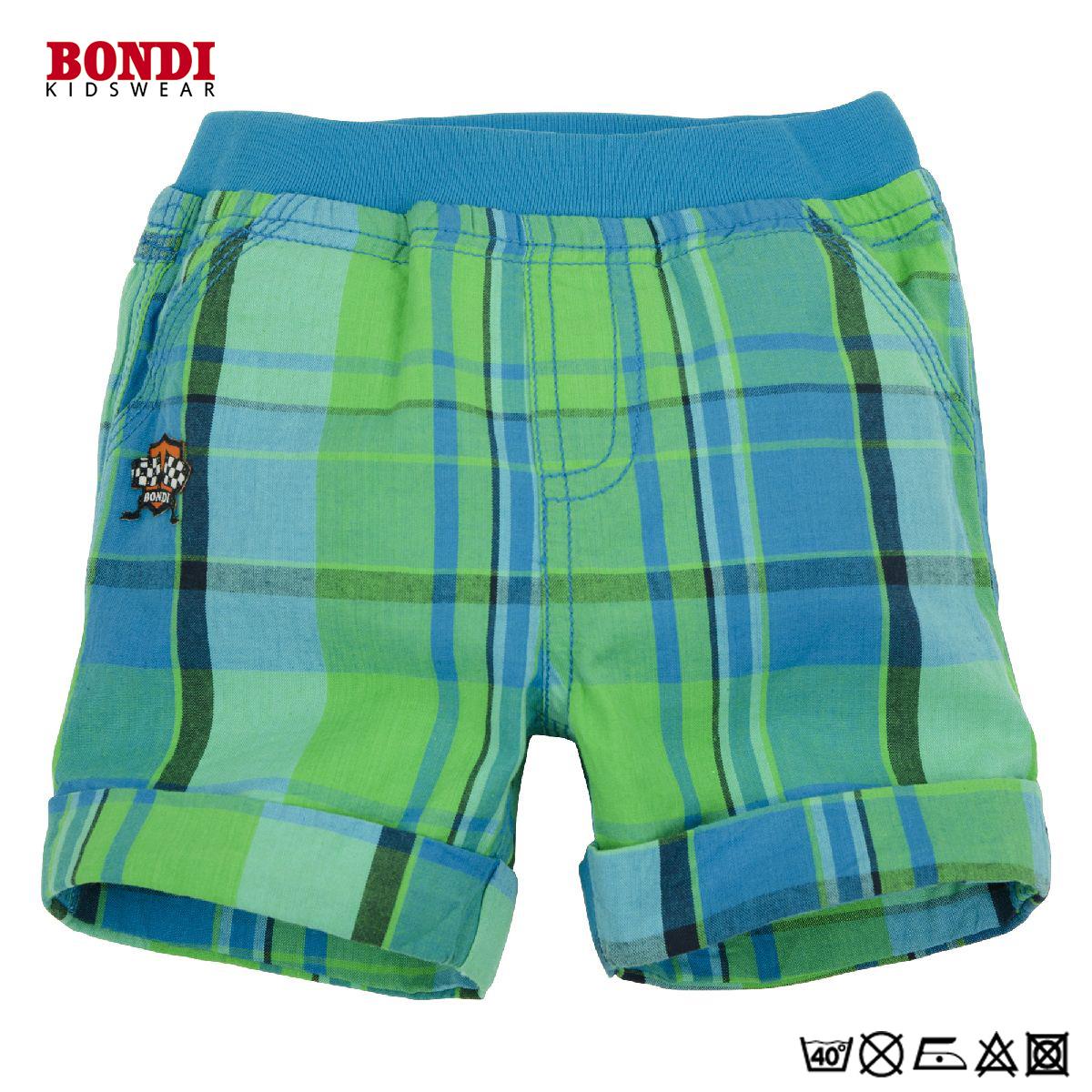 BONDI KIDSWEAR Baby Webshort kariert karo Bermuda für Jungs 80 BONDI KIDSWEAR Baby Webshort kariert karo Bermuda für Jungs 80