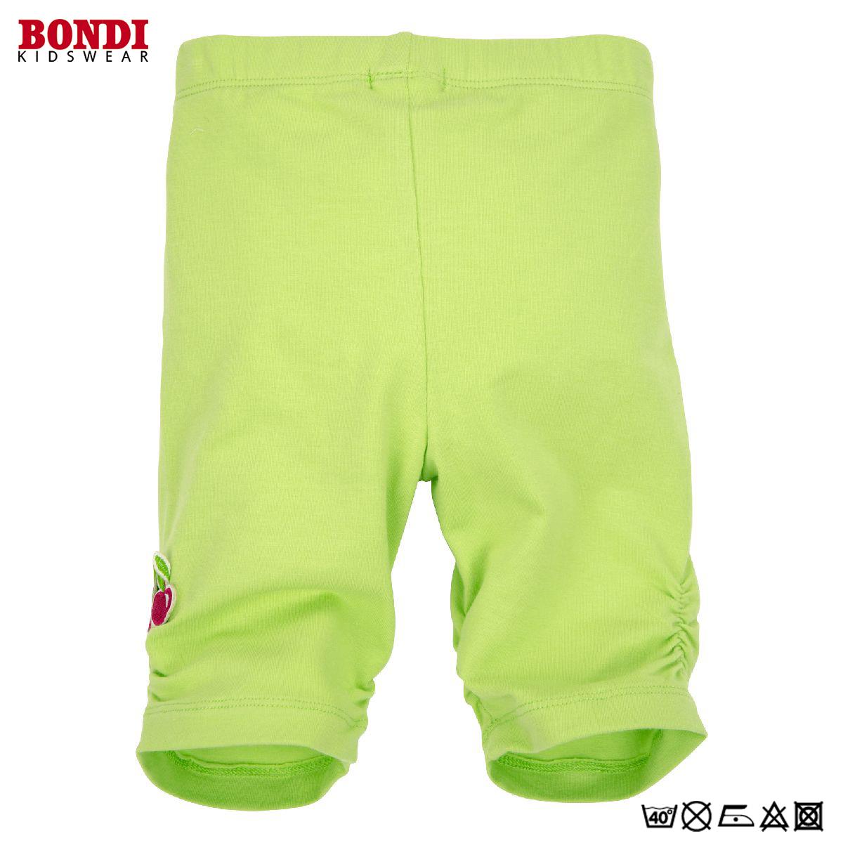 Bondi Kidswear Baby Caprilegging „Cherry“ – Apfelgrün Größe 74 Bondi Kidswear Baby Caprilegging „Cherry“ – Apfelgrün Größe 74