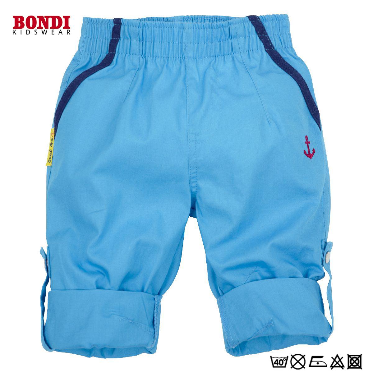 Bondi Kidswear Baby Webhose turn up ´Anker´ blau 86 Bondi Kidswear Baby Webhose turn up ´Anker´ blau 86